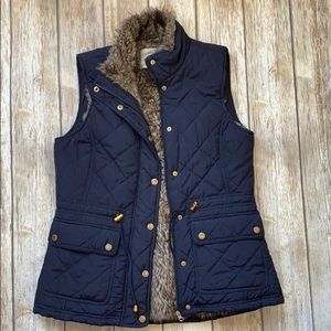 Cambridge Faux Fur Vest